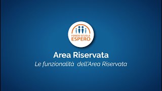 Le funzionalità dellArea Riservata Aderenti [upl. by Adyol840]