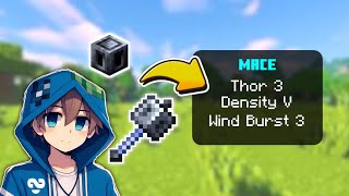 Minecraft Mace Enchantment Guide In Hindi  How To Enchant Mace In Minecraft [upl. by Nyltiac]