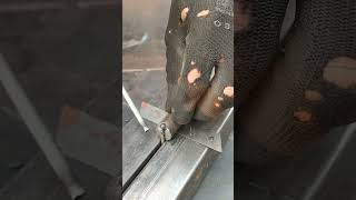 door hinge welding technique [upl. by Sivraj]