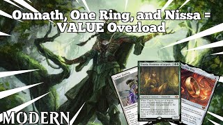 Omnath One Ring and Nissa  VALUE Overload  4c Soup  Modern  MTGO [upl. by Ahsil]