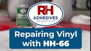 Repairing vinyl with HH66 [upl. by Haimes272]