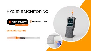 ATP Surface Testing with our PhosReader Luminometer [upl. by Woodman]