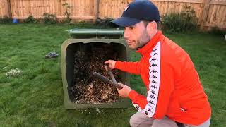 How to make compost using your wheelie bin in 30 daysepisode 2 [upl. by Noied]