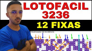 🟣 LOTOFACIL 3236 Fiz Um Fechamento Com 12 Fixas [upl. by Agosto]