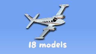 Every Model of Cessna Twin Engine Airplane [upl. by Artemis]