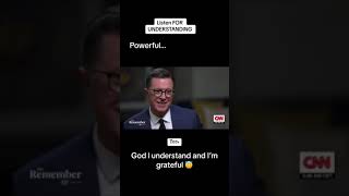 Stephen Colbert and Anderson Cooper on Appreciating Everything That Makes Up Your Existence [upl. by Barbabra]