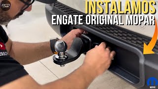 Instalando o Engate Reboque Original Mopar no Jeep Compass T270 LONGITUDE 2023  Confira… [upl. by Lianne786]