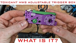 Toxicant Airsoft MCX Adjustable Trigger Box  MWS MCX GBBR [upl. by Nyrrat]