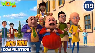 International Don  Motu Patlu Season 13 Compilation 119  Motu Patlu  Cartoons For Kids spot [upl. by Novoj761]