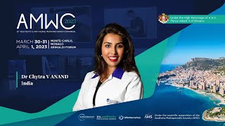 Dr Chytra Ananad at AMWC  Aesthetic amp AntiAging Medicine World Congress 2023 [upl. by Chiang]