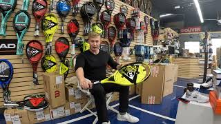 Nick Reviews the Dunlop SX300 Tour Tennis Racket [upl. by Ydde]