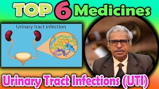 Top 6  Homeopathy Medicines for Urinary Tract Infections UTI  Dr P S Tiwari [upl. by Anaibaf441]