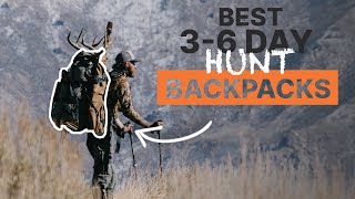 Best 36 Day Hunting Backpacks [upl. by Rammus781]