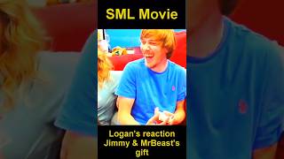 SML Movie Logans reaction Jimmy and MrBeasts gift sml smlmovie mrbeast [upl. by Latsyk]