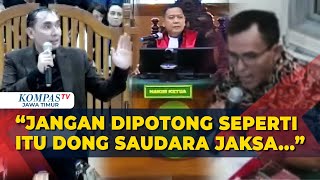 Full Perdebatan Sengit saat JPU Cecar Ahli Hukum Acara Pidana Azmi Syahputra [upl. by Yelwar]