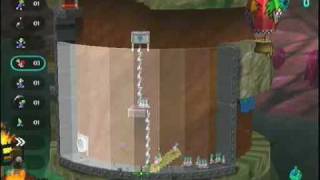 Lemmings Revolution Level 1111 OMG [upl. by Ilrac333]