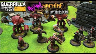 Brawlmachine Mk III Battle Report  Striker 2 vs Kozlov 1 [upl. by Ranique]