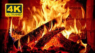 🔥 Cozy Fireplace 4K 12 HOURS Fireplace with Crackling Fire Sounds Crackling Fireplace 4K [upl. by Helmer444]