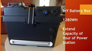 DIY 100ah Battery Box [upl. by Htelimay]