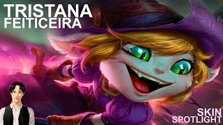 Tristana Feiticeira Skin Spotlight [upl. by Truman934]