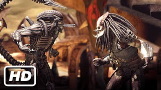 ALIEN vs PREDATOR on VERY HARD  Who Wins  Mortal Kombat XL [upl. by Normalie439]