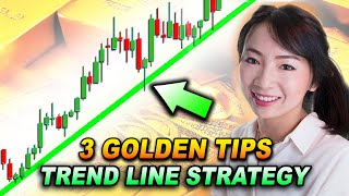 Trendline Trading Strategy  3 SIMPLE STEPS To Improve Profitability [upl. by Mitzl790]