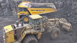 coal loading opencast coal mine viral subscribe hazaribagh jharkhand [upl. by Rusell]