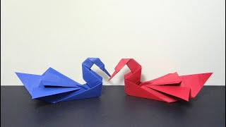 Cómo hacer un Cisne de papel a origami y paso a paso [upl. by Nilrev]