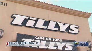 Tillys to open at Gosford Village shopping center [upl. by Selohcin]