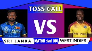 WI vs SL today toss prediction  who will win toss today ODI 2th match toss winner [upl. by Pani]