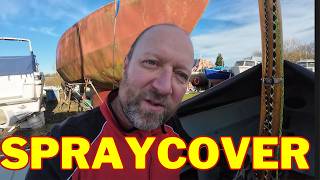 Making A Spray Cover For My Drascombe Lugger [upl. by Demp252]