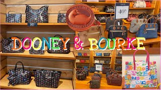 DOONEY amp BOURKE OUTLET HANDBAGS SHOPPING UP to 50 OFF January 1 2022 [upl. by Elmore]