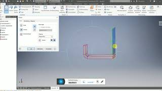 ANDREEs Inventor 2018  Tutorial 11  Blechteil Biegung Faltung Lasche Rohteilemaße [upl. by Yaras258]