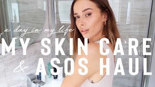 MY SKINCARE ROUTINE  NEW IN FROM ASOS HAUL  Suzie Bonaldi [upl. by Ebneter497]