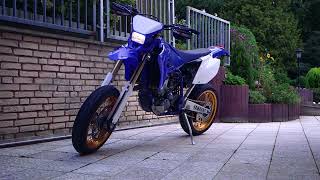 Yamaha WR450F Supermoto Build and Tuning Project [upl. by Skardol656]