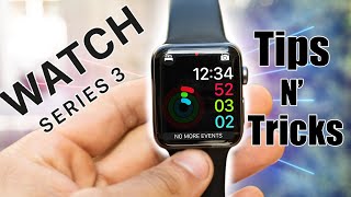 25 Apple Watch Series 3 Hidden Features Tips and MORE [upl. by Korwun186]