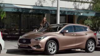 2018 INFINITI QX30  Intelligent Park Assist IPA if so equipped [upl. by Assetan]