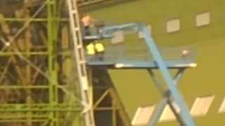 cardington Sheds hangars restoration video diaries 05092013 [upl. by Dasa]