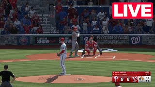 MLB LIVE🔴 Philadelphia Phillies vs Washington Nationals  Sep 29 2024 MLB Full Game  MLB 24 [upl. by Eitak]