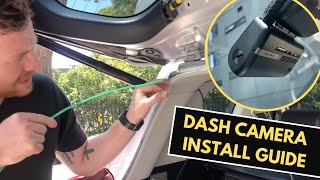 How To Install a Dash Camera Tips amp Tricks on Hardwiring a Thinkware Dash Camera [upl. by Arva]