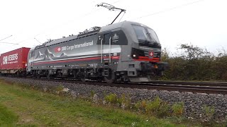 Bahnkilometer 416 🚇 Bickenbach  Bergstraße 📹 9112024 [upl. by Ytsrik]