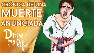 Resumen de CRÓNICA DE UNA MUERTE ANUNCIADA  Draw My Life en Español [upl. by Anotyad]