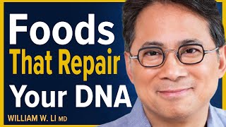 5 Foods That Help Fight Against Cancer amp Repair The Body  Dr William Li [upl. by Atnek]