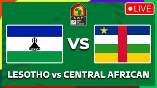 Lesotho vs Central African  Africa Cup Of Nations 2025 Qualifiers Live Streaming Info Match Preview [upl. by Sisile665]