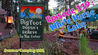 Episode 119 Car Camping at White Horse Lake Arizona [upl. by Ecinaej]