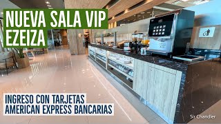 Nuevo salón VIP Ezeiza ¿Qué tiene ¿Quienes pueden entrar [upl. by Donata]