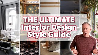 50 Interior Design Styles Explained in 25 Minutes [upl. by Phineas]