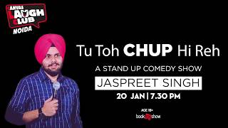 Jaspreet Singh best jokes II Canvas Laugh Club II StandUp Comedy II Valentine [upl. by Enerahs634]