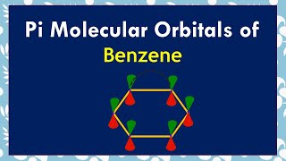 Pi Molecular Orbitals in Benzene [upl. by Reuven]