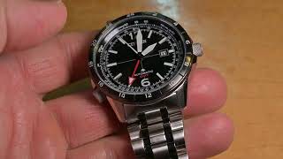 Citizen Promaster GMT Mechanical amp Seiko SLA055 on the SLA073 Bracelet [upl. by Aihsatan]